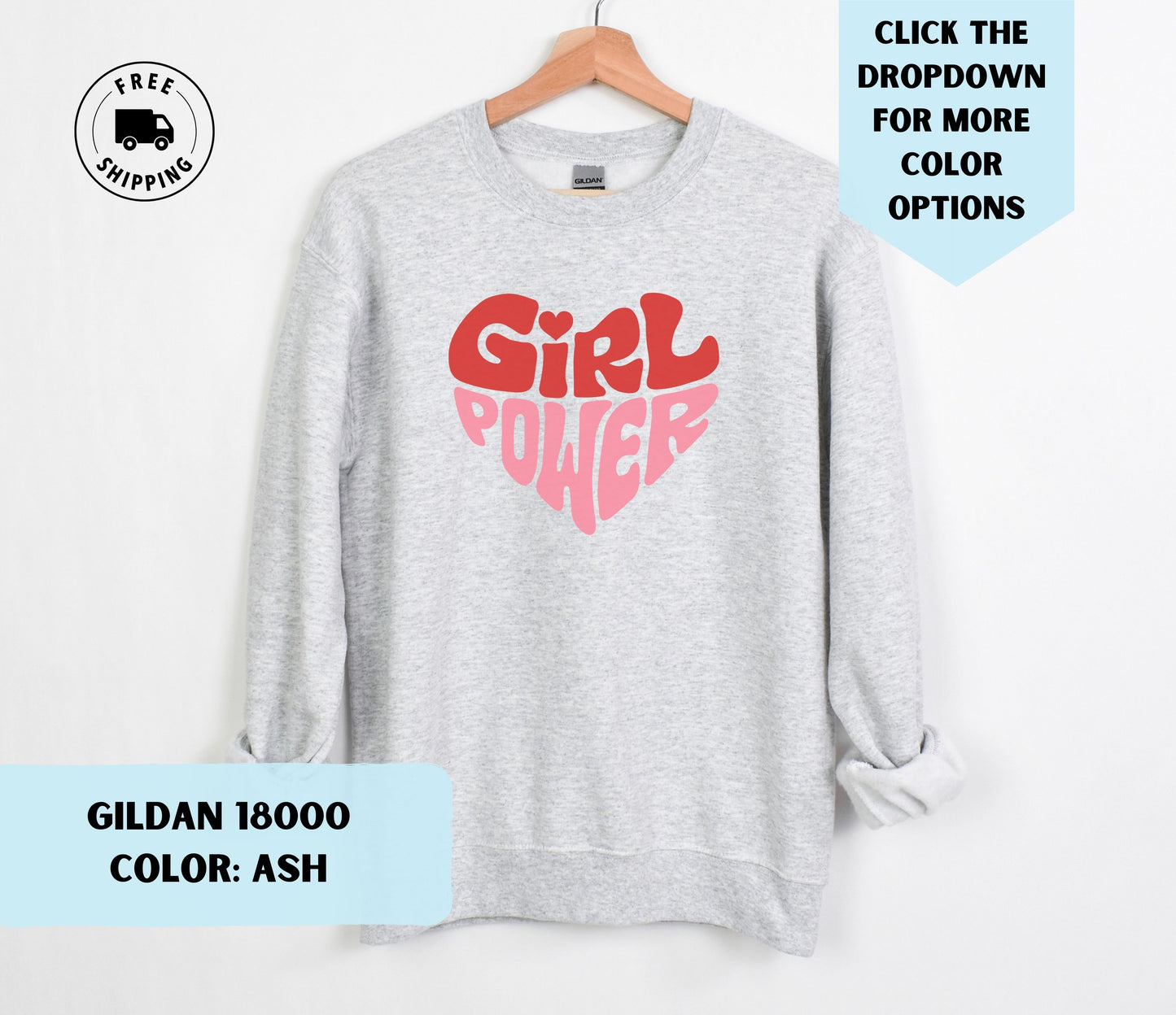 Girl Power Crewneck