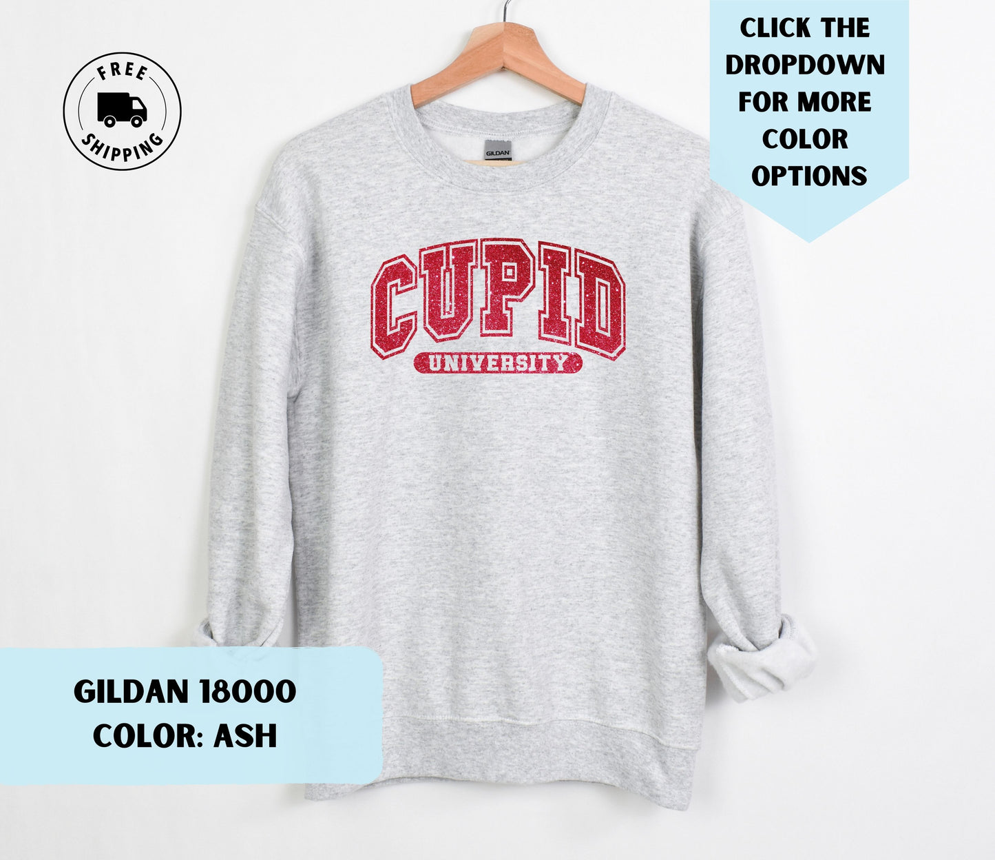 Cupid University Crewneck