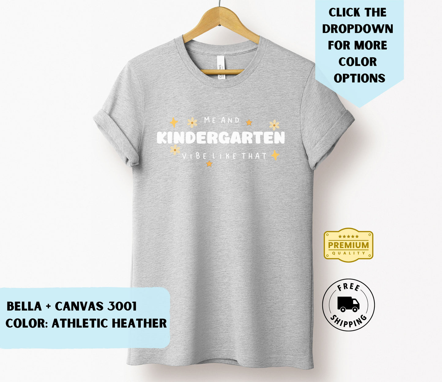 Kindergarten Vibes T-Shirt