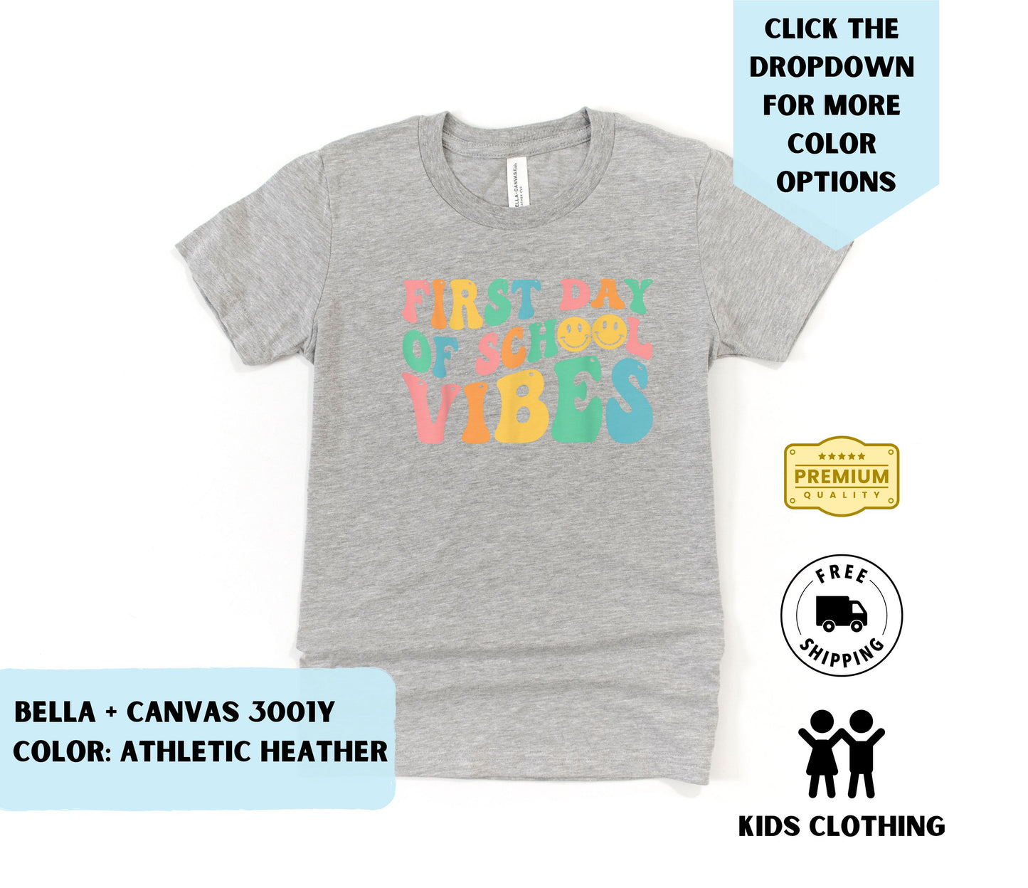 Youth First Day Vibes T-Shirt