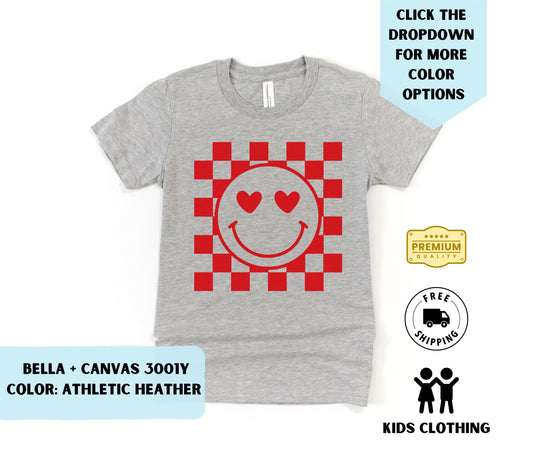 Youth Valentine Smiley T-Shirt