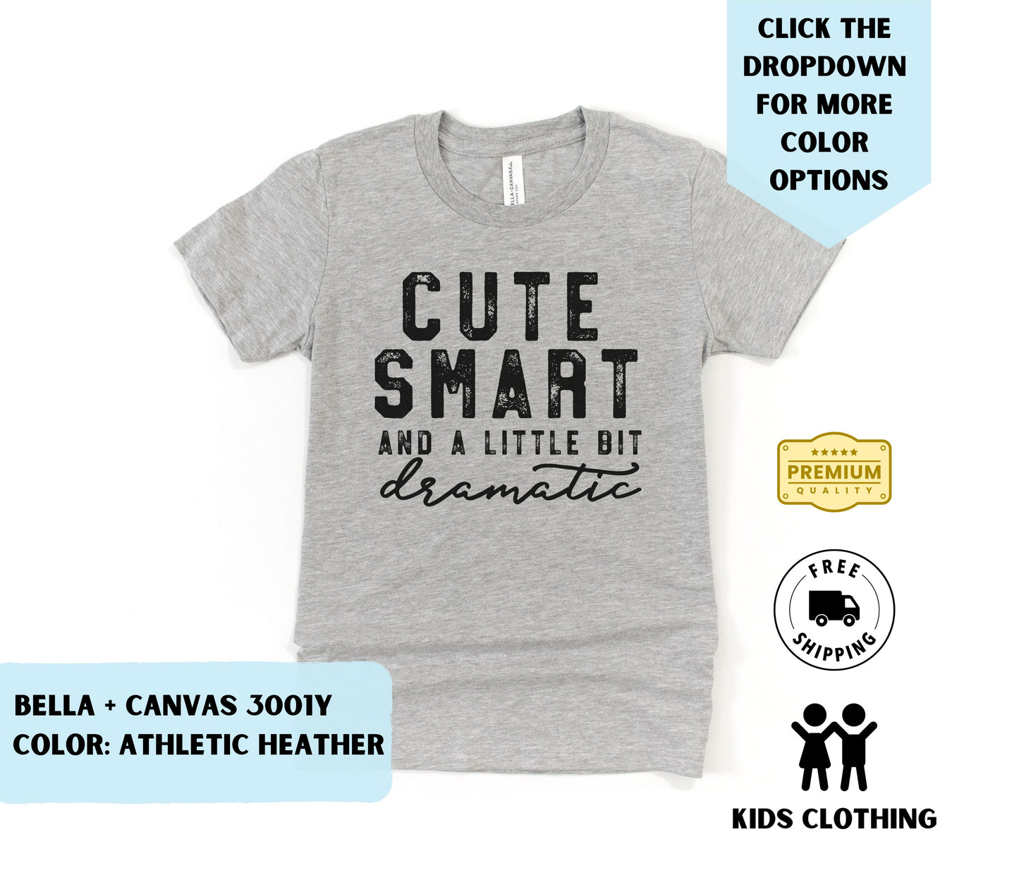 Toddler Little Bit Dramatic T-Shirt