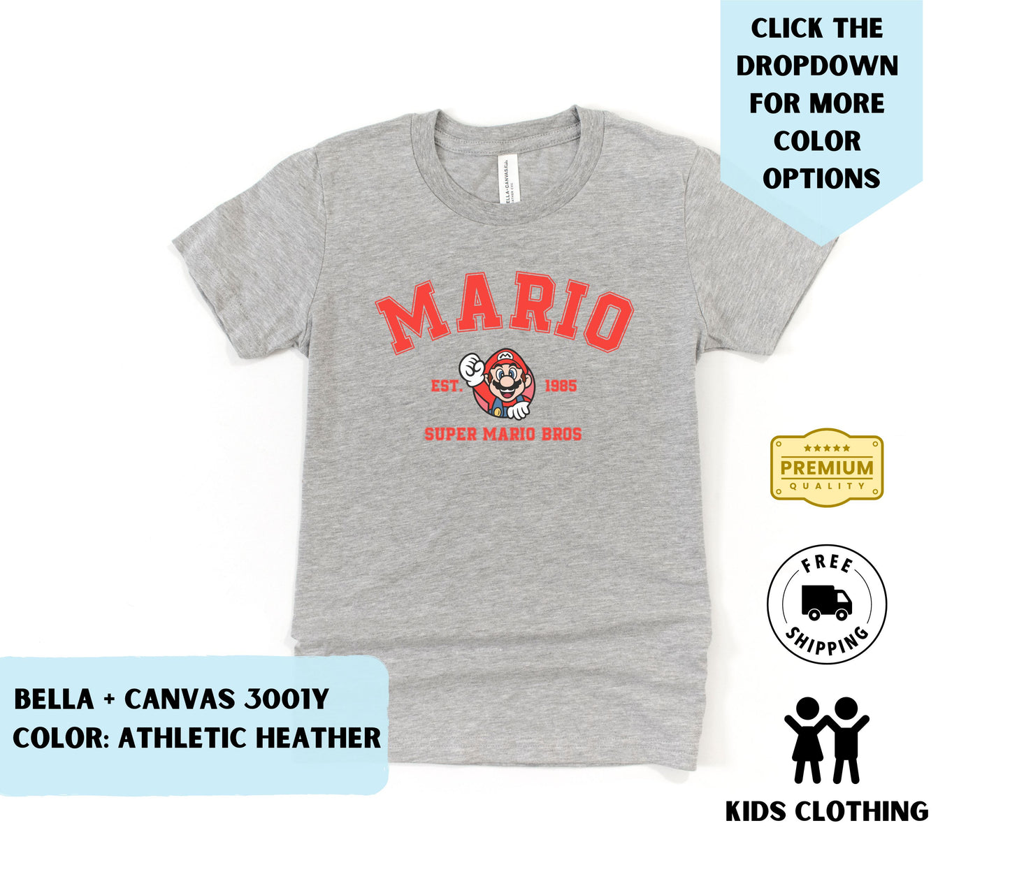 Youth Mario T-Shirt