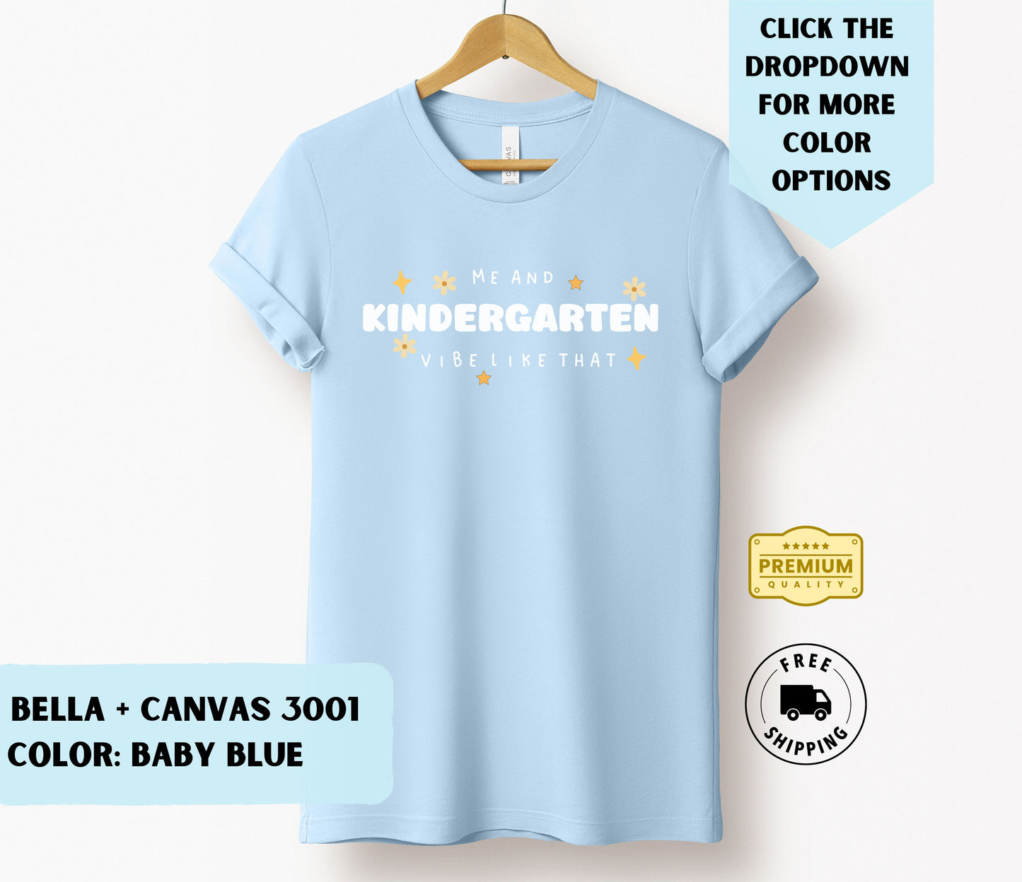 Kindergarten Vibes T-Shirt