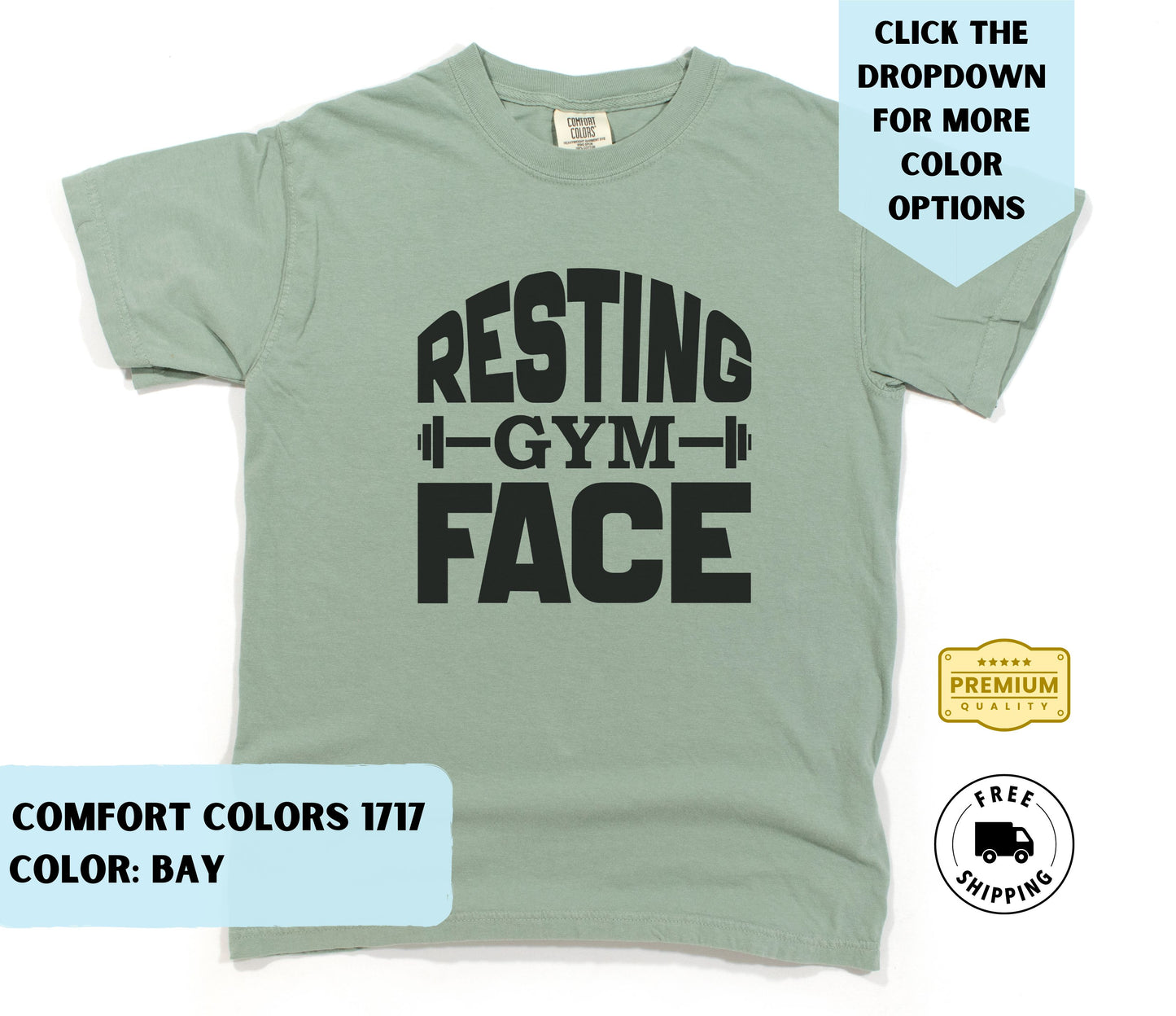 Resting Gym Face T-Shirt