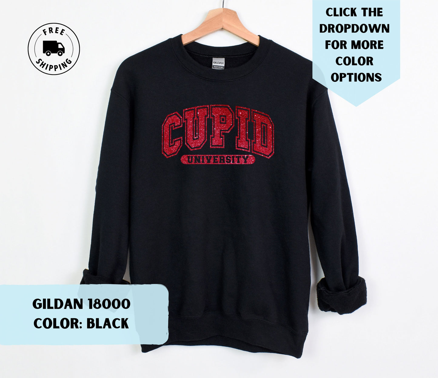 Cupid University Crewneck