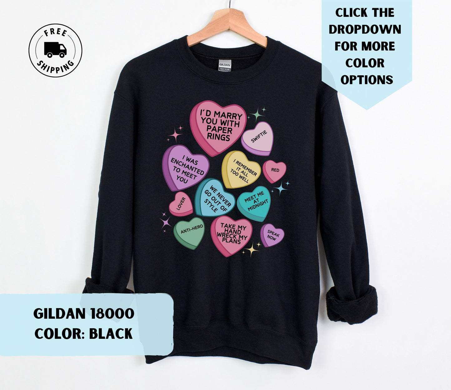 Paper Rings Valentine Crewneck