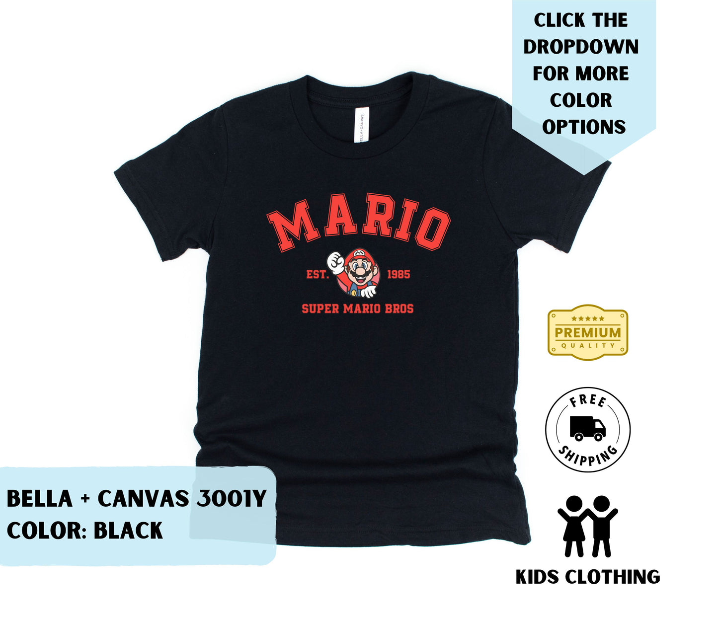 Youth Mario T-Shirt