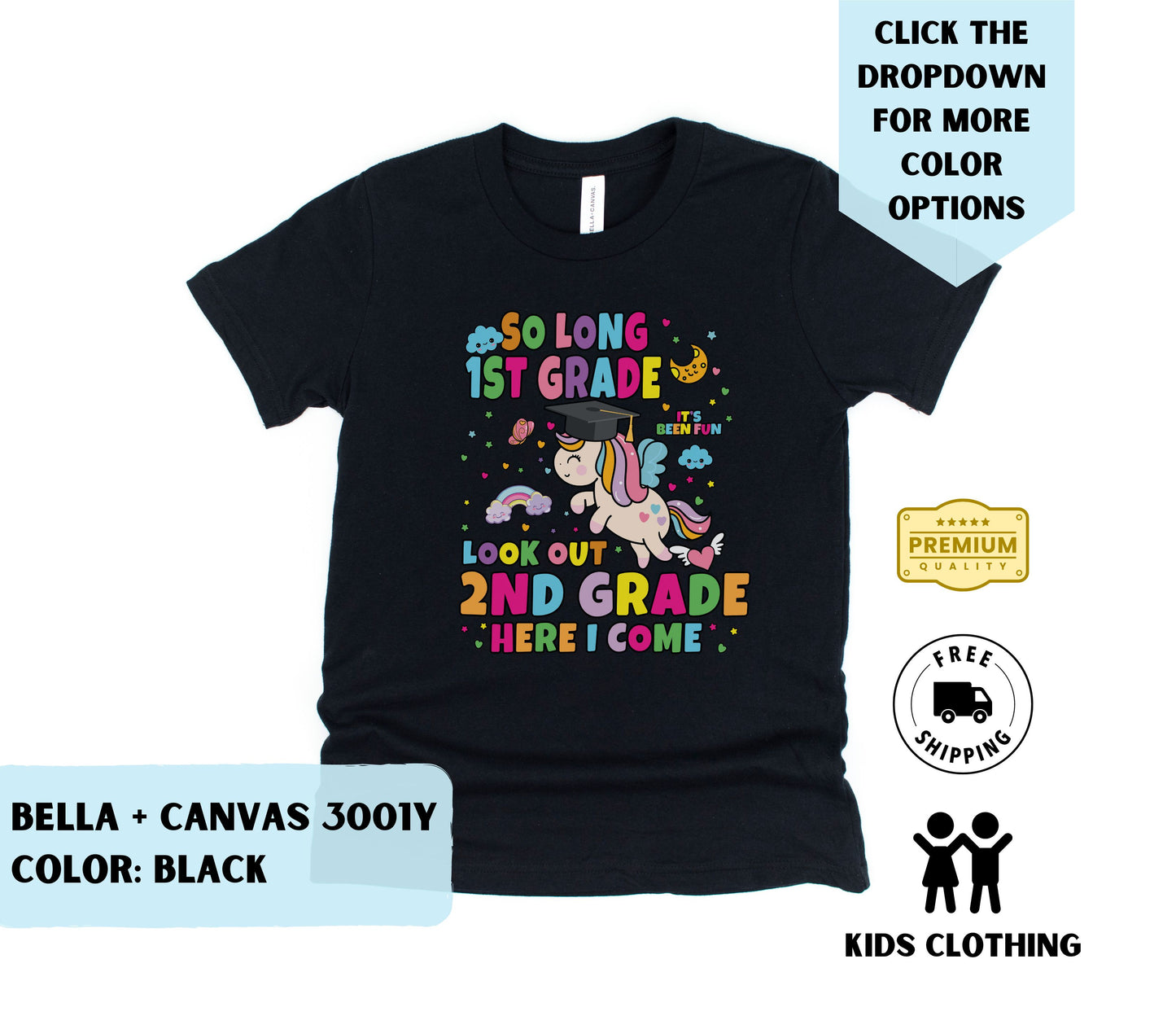 Youth Look Out Second Grade T-Shirt