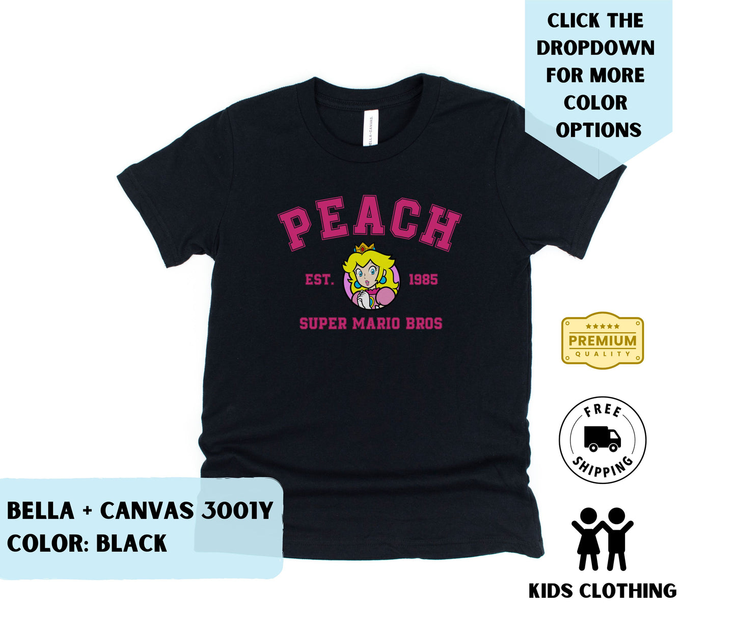 Youth Peach T-Shirt