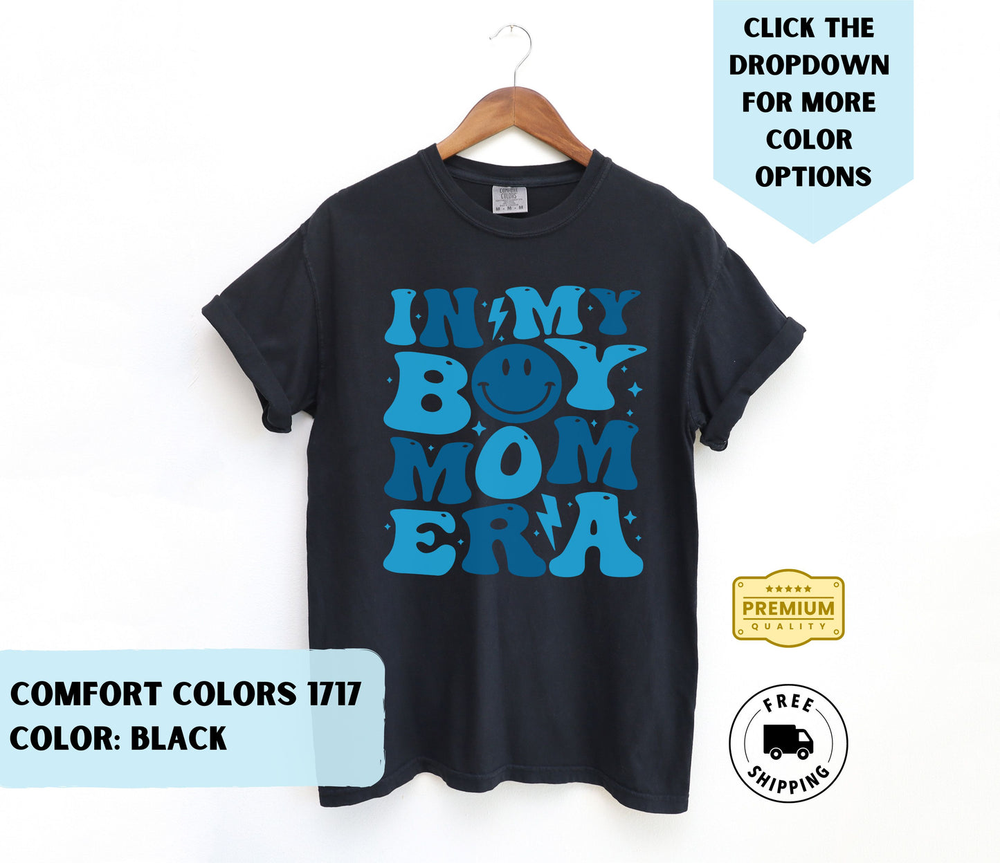 In My Boy Mom Era T-Shirt