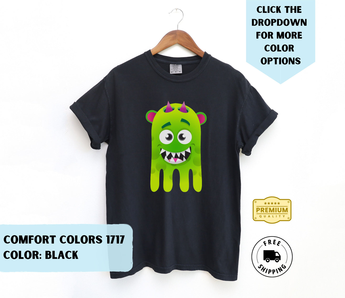 MOJO Monster Green Horns T-Shirt