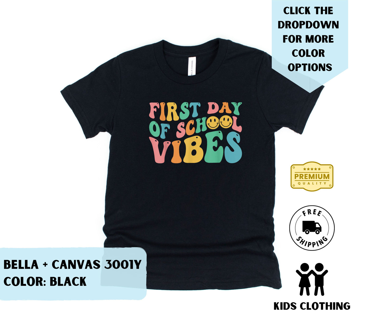 Youth First Day Vibes T-Shirt