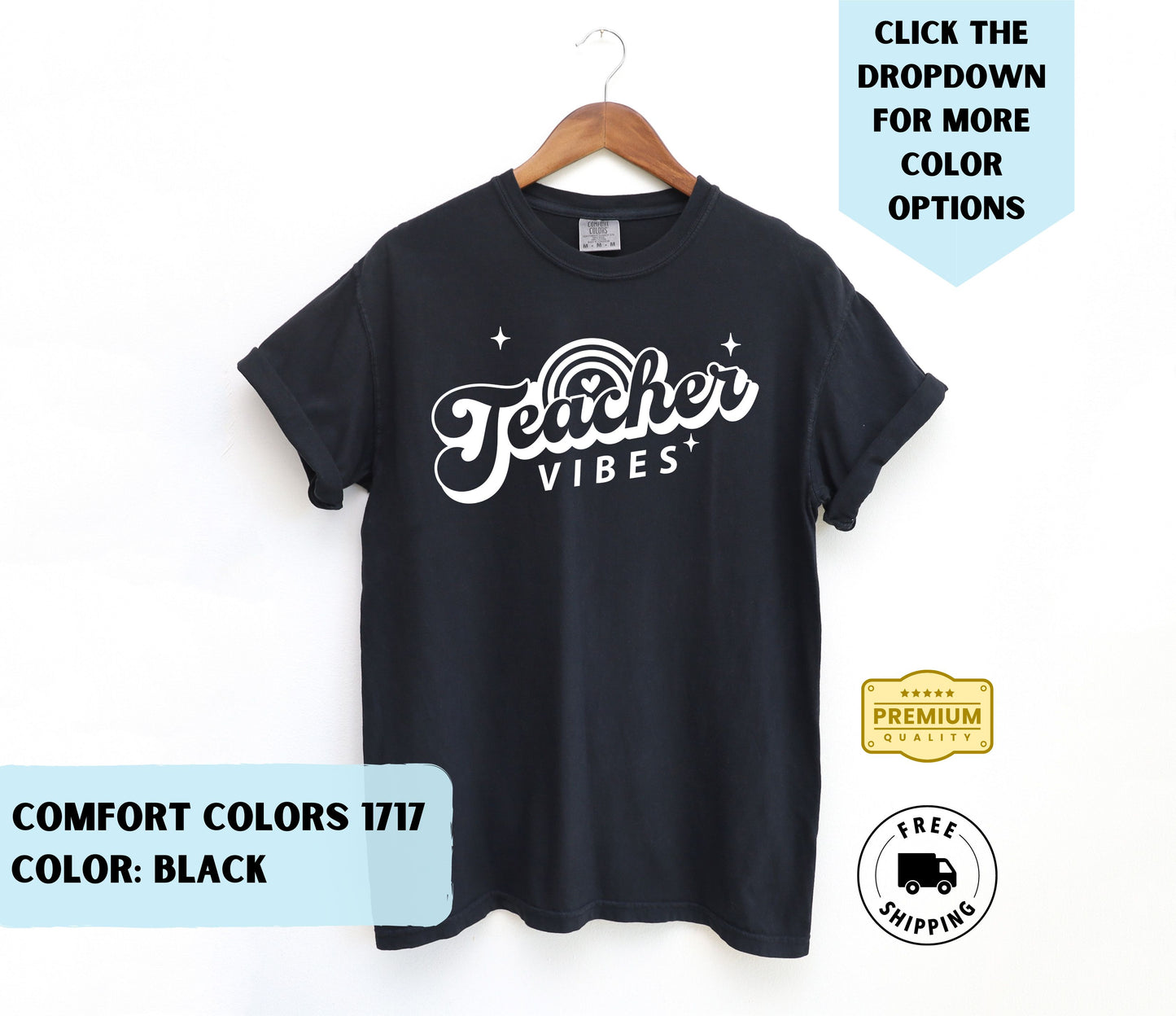 Teacher Vibes T-Shirt