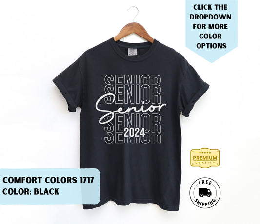 Senior Stacked 2024 T-Shirt