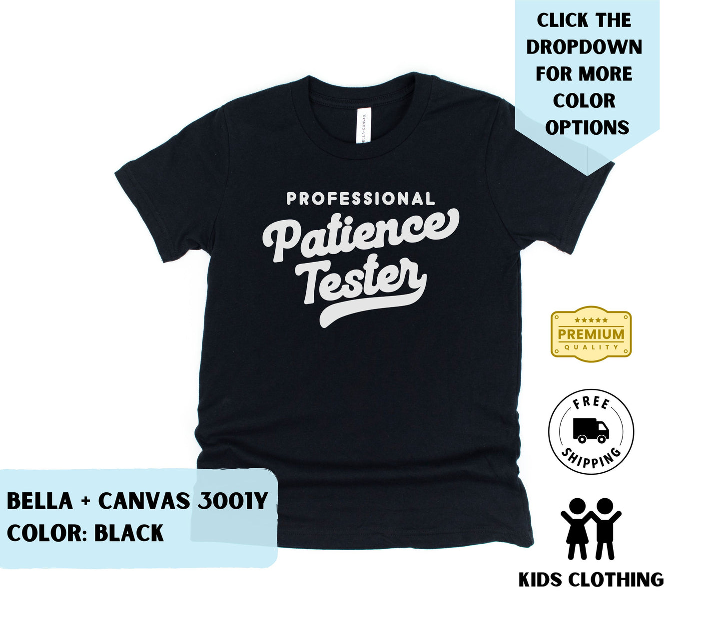 Youth Patience Tester T-Shirt