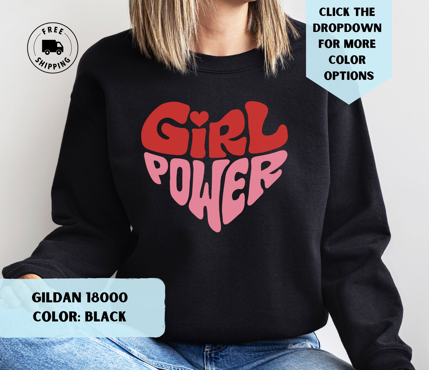 Girl Power Crewneck