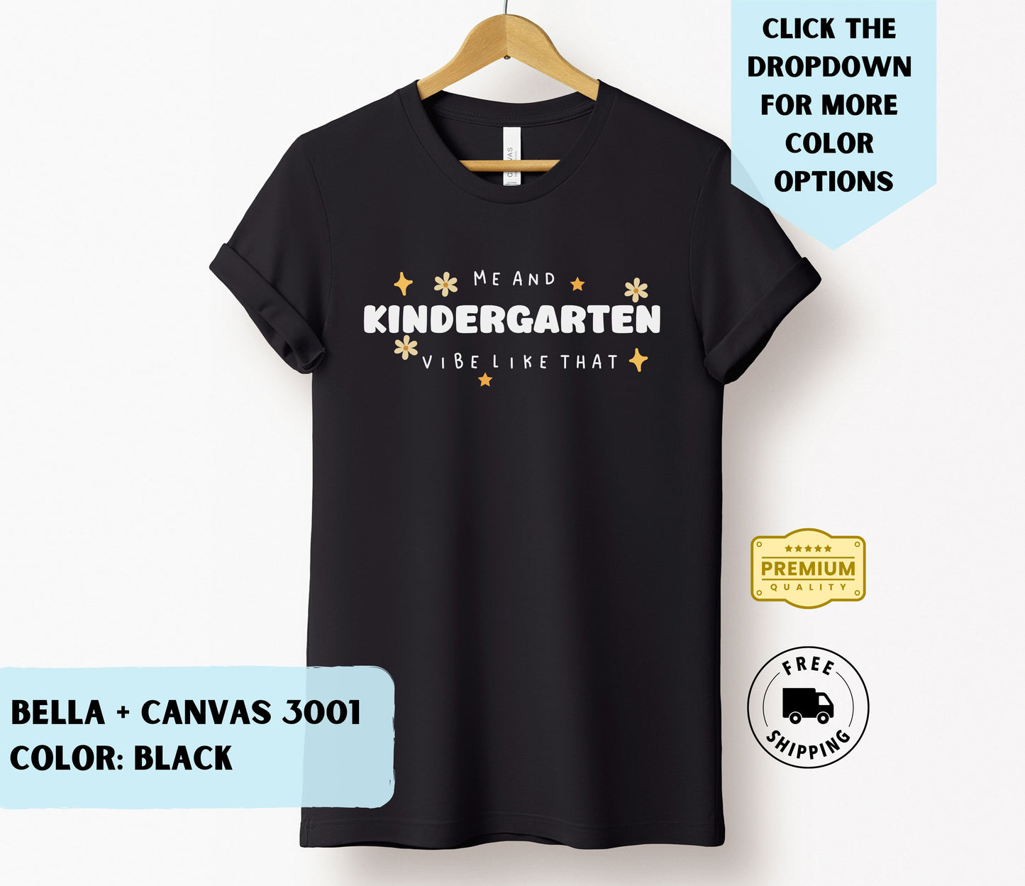 Kindergarten Vibes T-Shirt