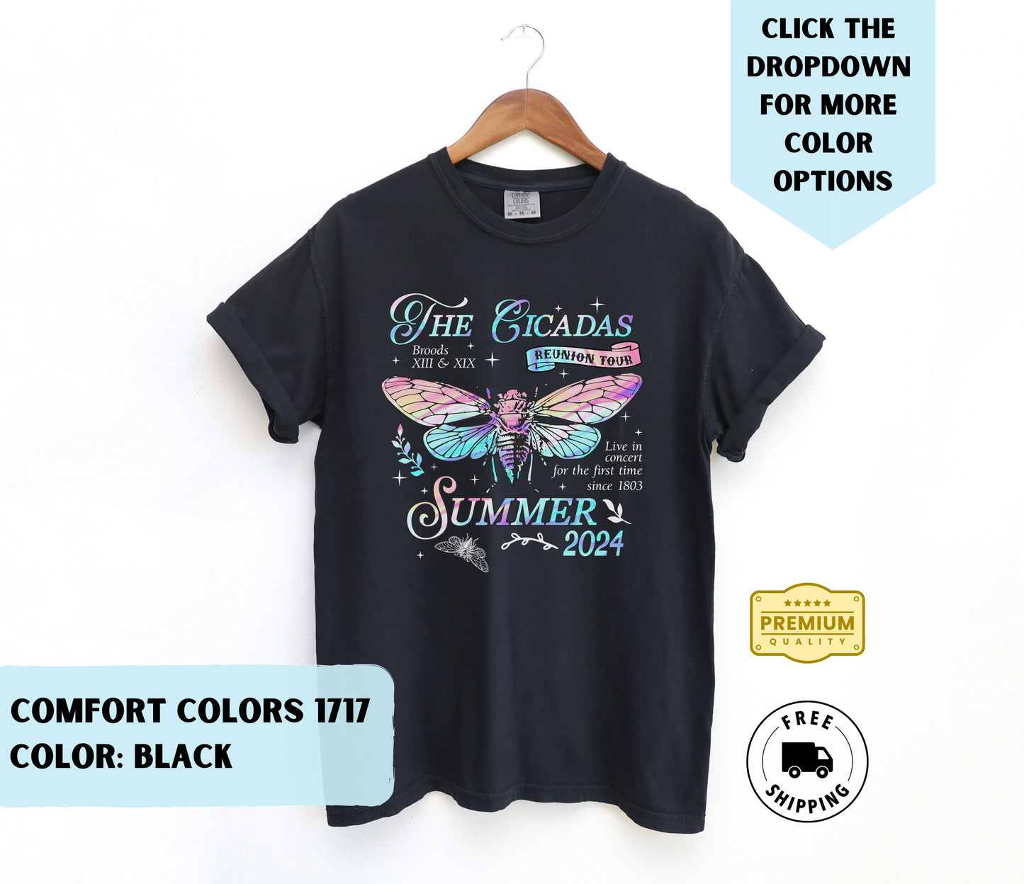 The Cicada's Reunion Tour T-Shirt