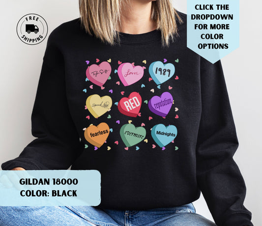 Swiftie Valentine Crewneck