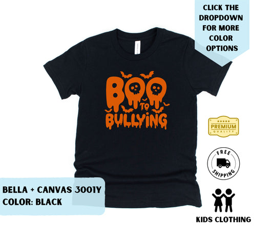 Toddler Boo To Bullying T-Shirt