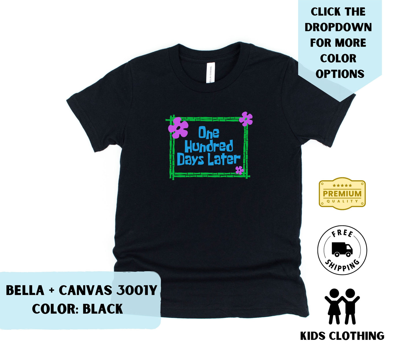 Toddler 100 Days Later T-Shirt