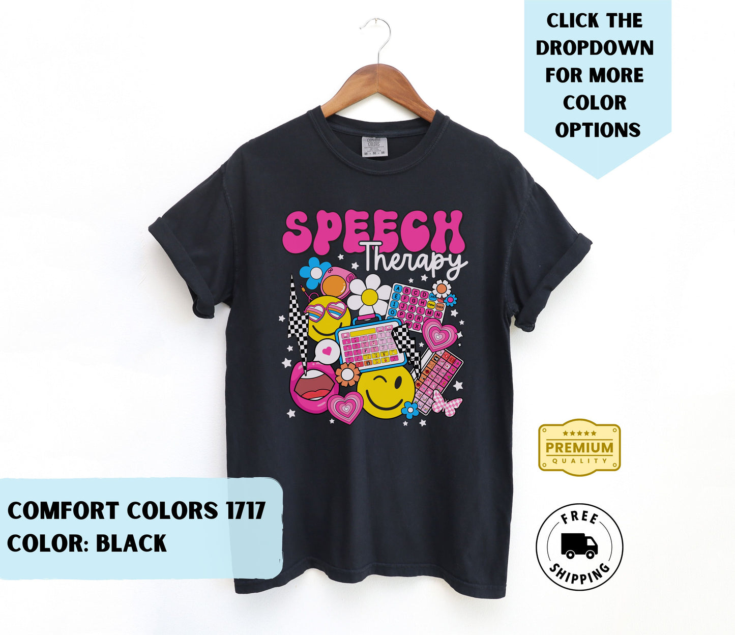 Speech Therapy Retro T-Shirt