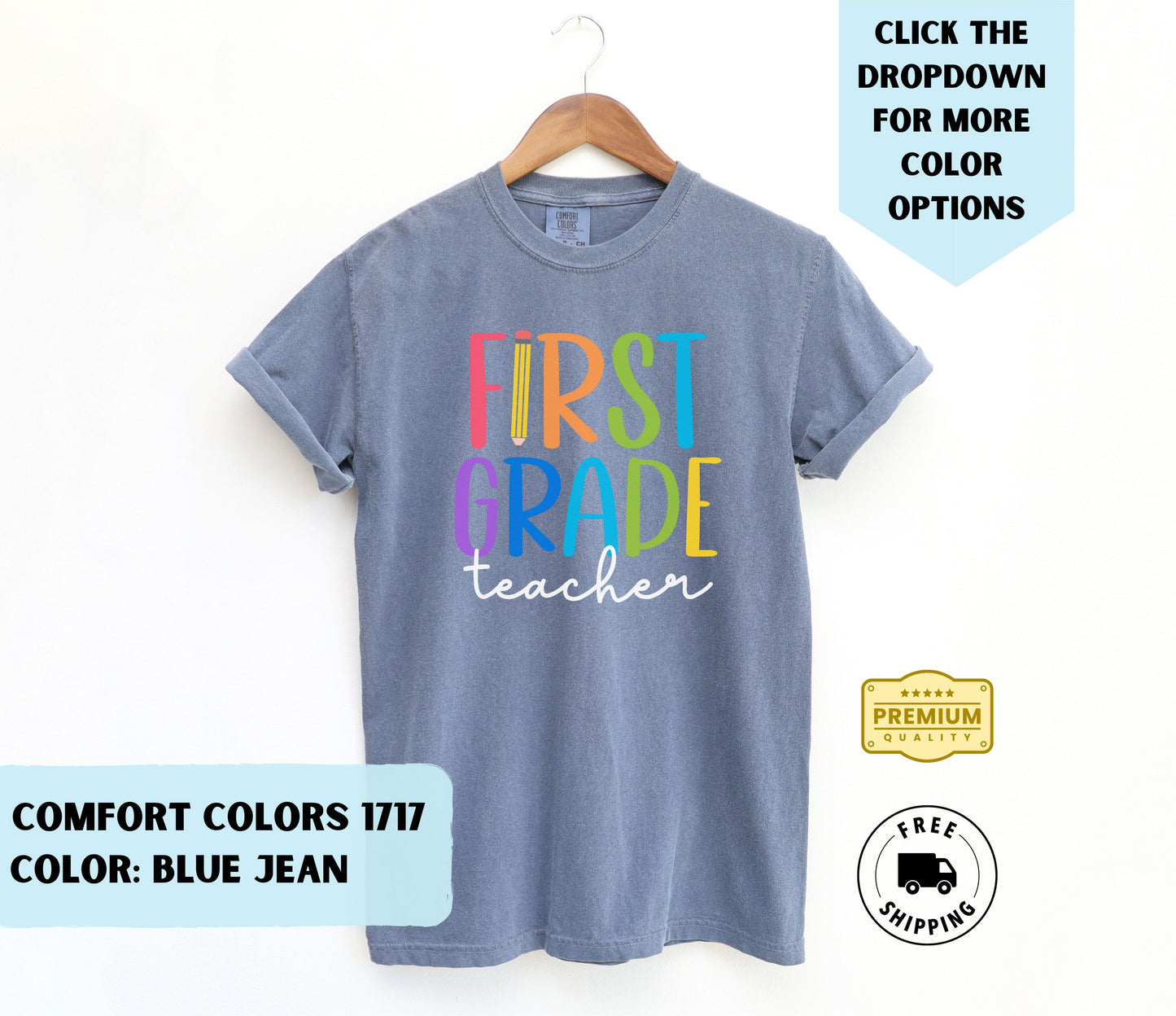 First Grade Teacher T-Shirt