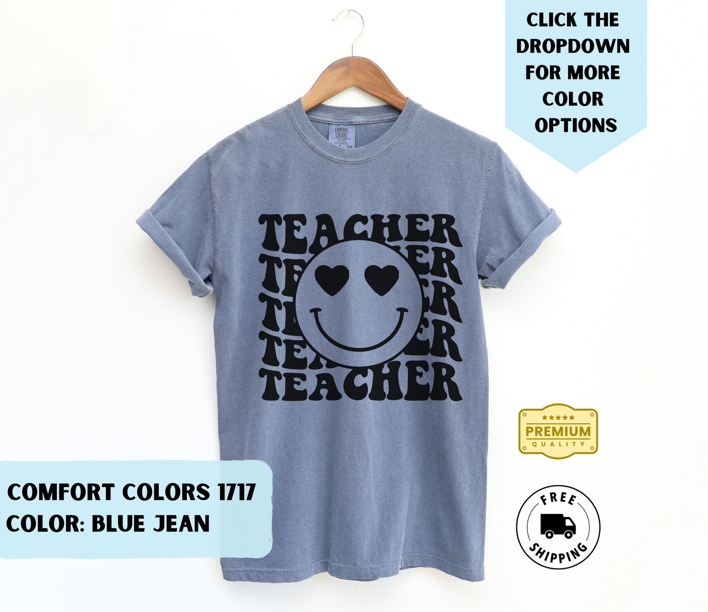 Teacher Smiley T-Shirt