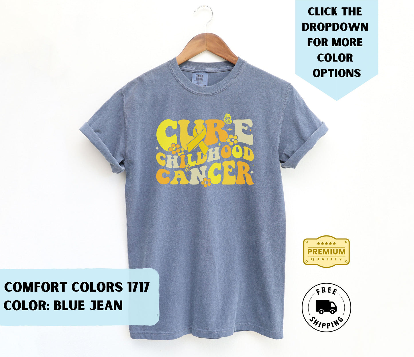 Cure Childhood Cancer Fundraiser T-Shirt