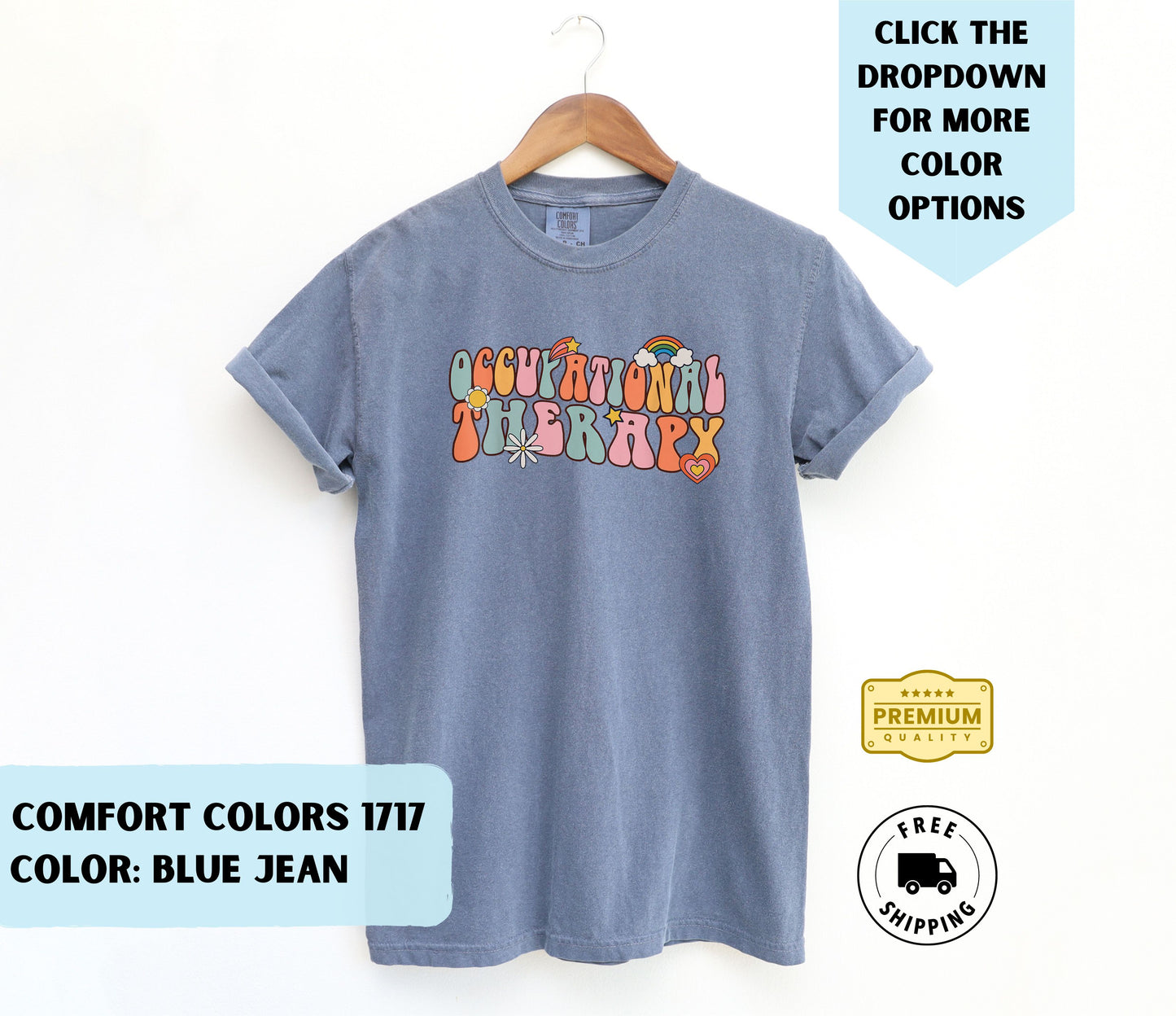 Occupational Therapy Retro T-Shirt