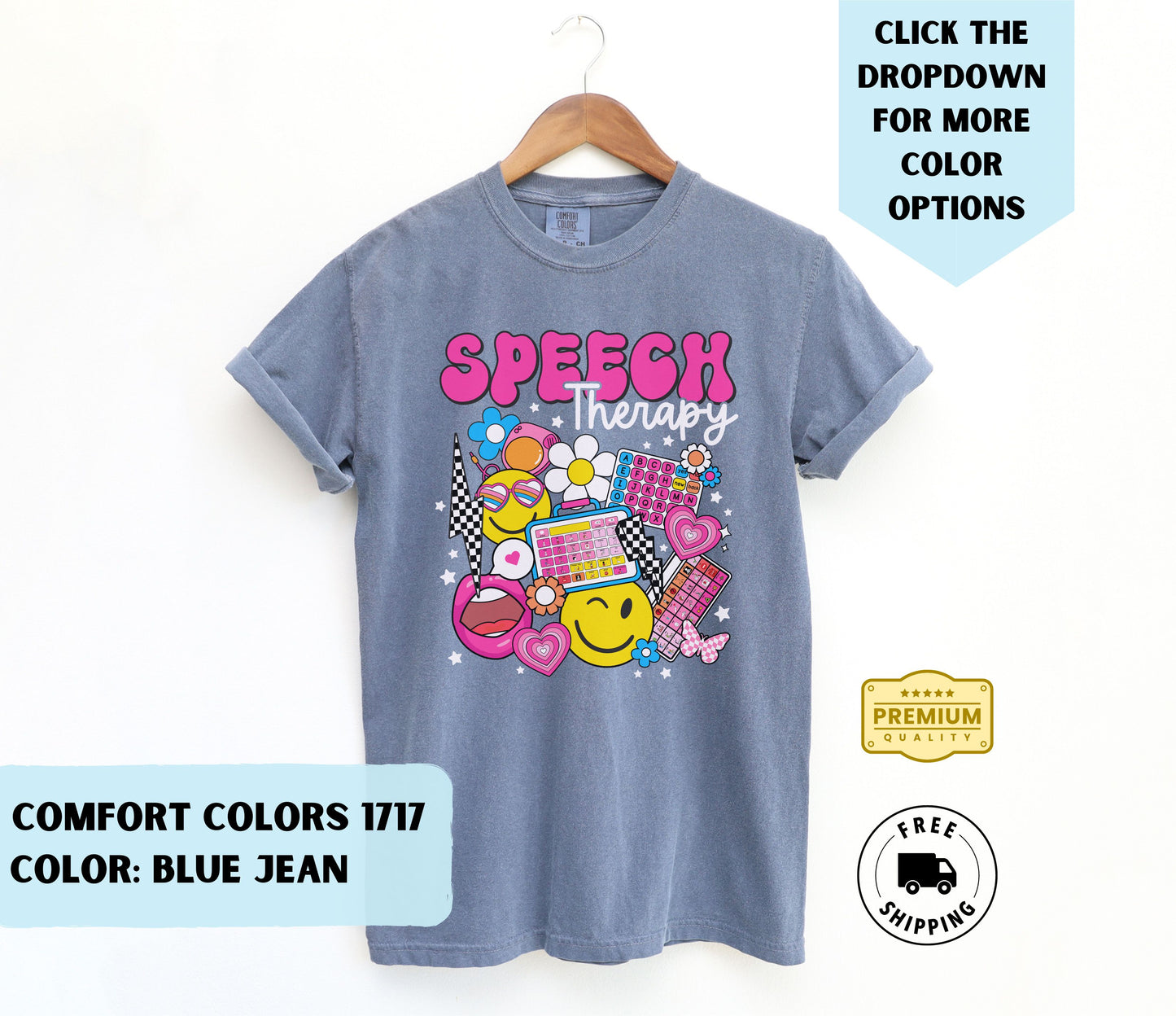 Speech Therapy Retro T-Shirt