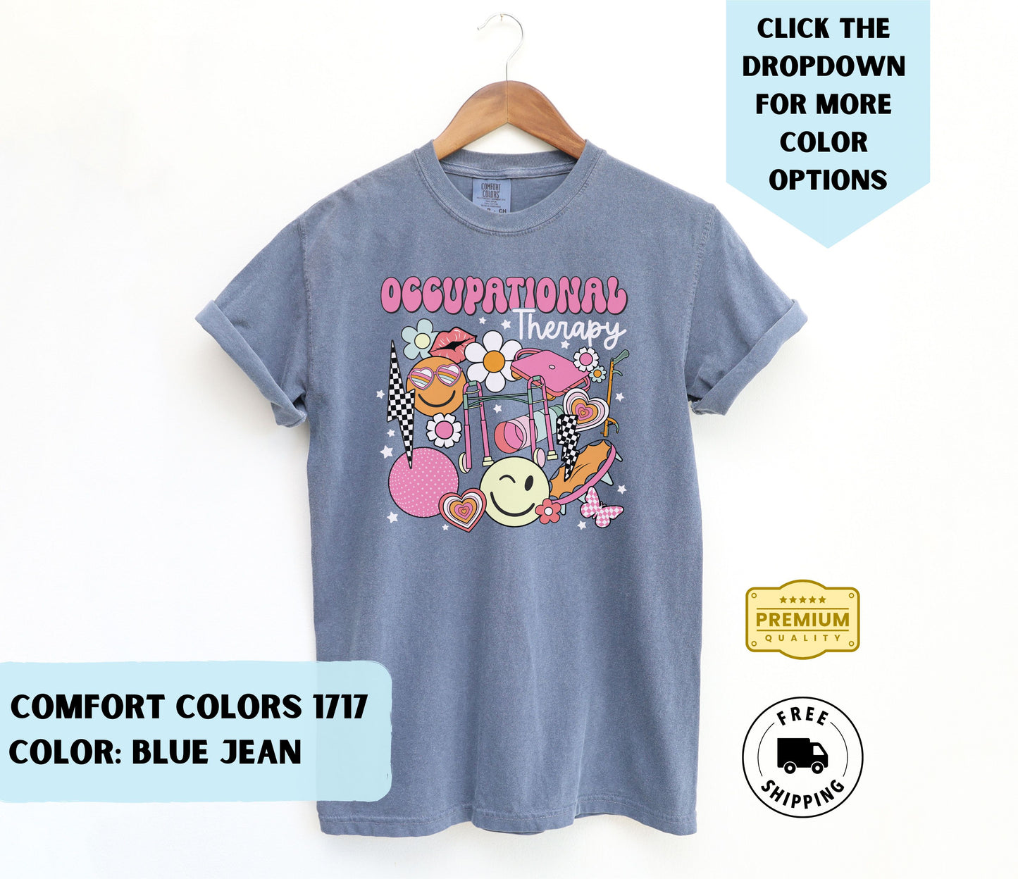 Occupational Therapy Grunge T-Shirt