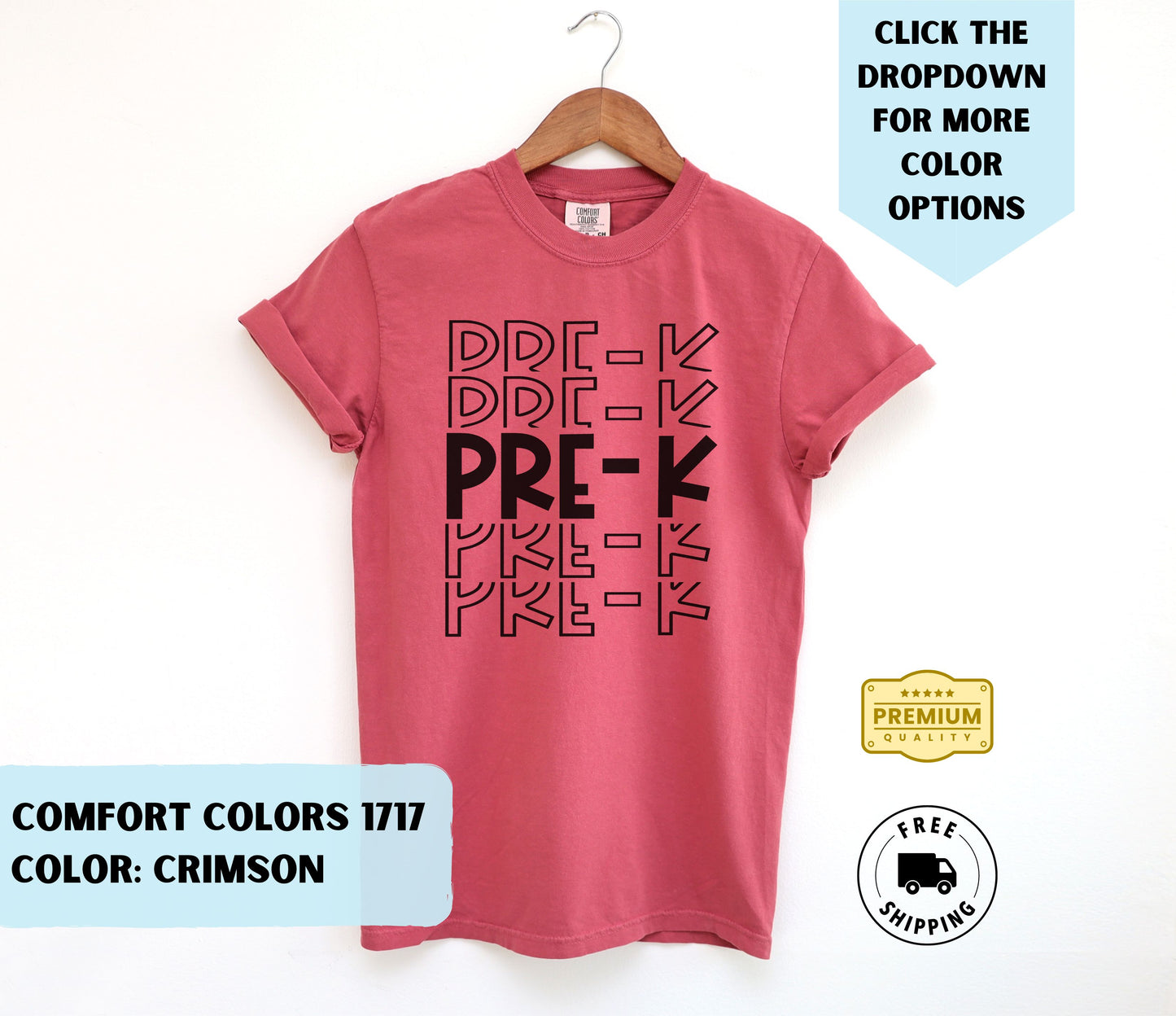 Pre-K Stacked T-Shirt