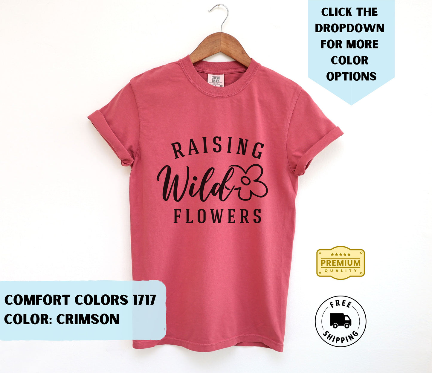 Raising Wild Flowers T-Shirt