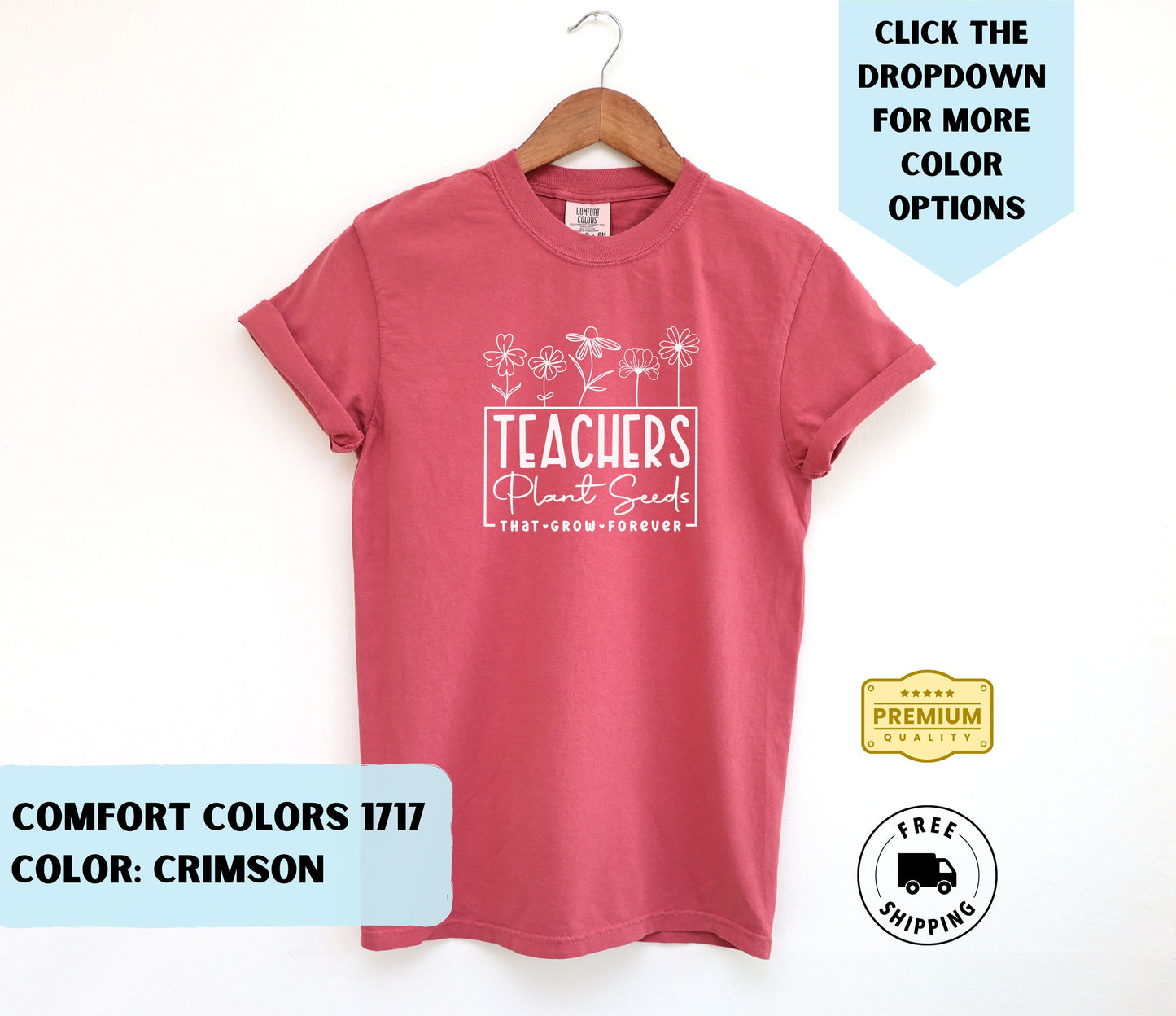 Teachers Plant Seeds T-Shirt