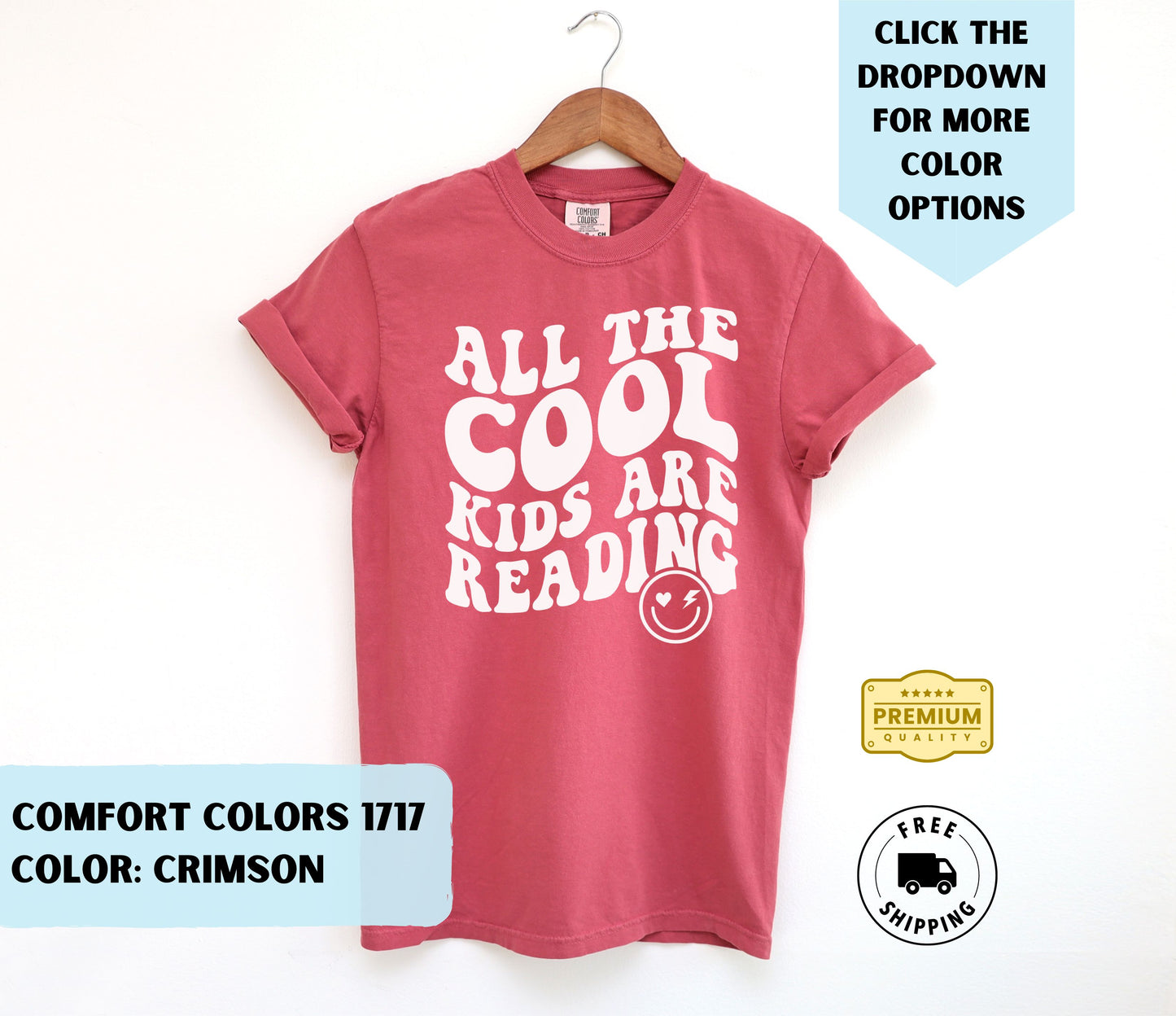 Cool Kids Read T-Shirt