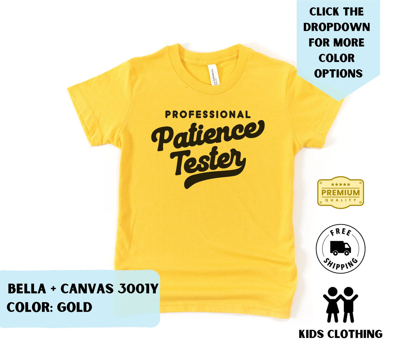 Youth Patience Tester T-Shirt