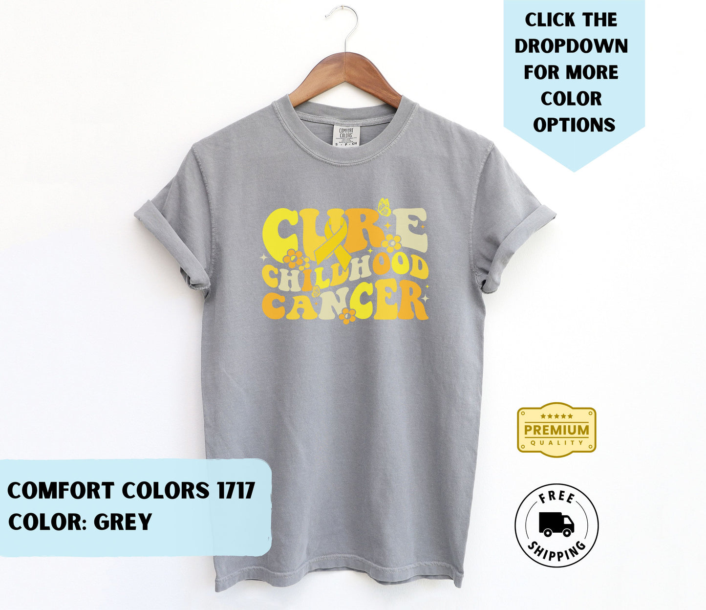 Cure Childhood Cancer Fundraiser T-Shirt