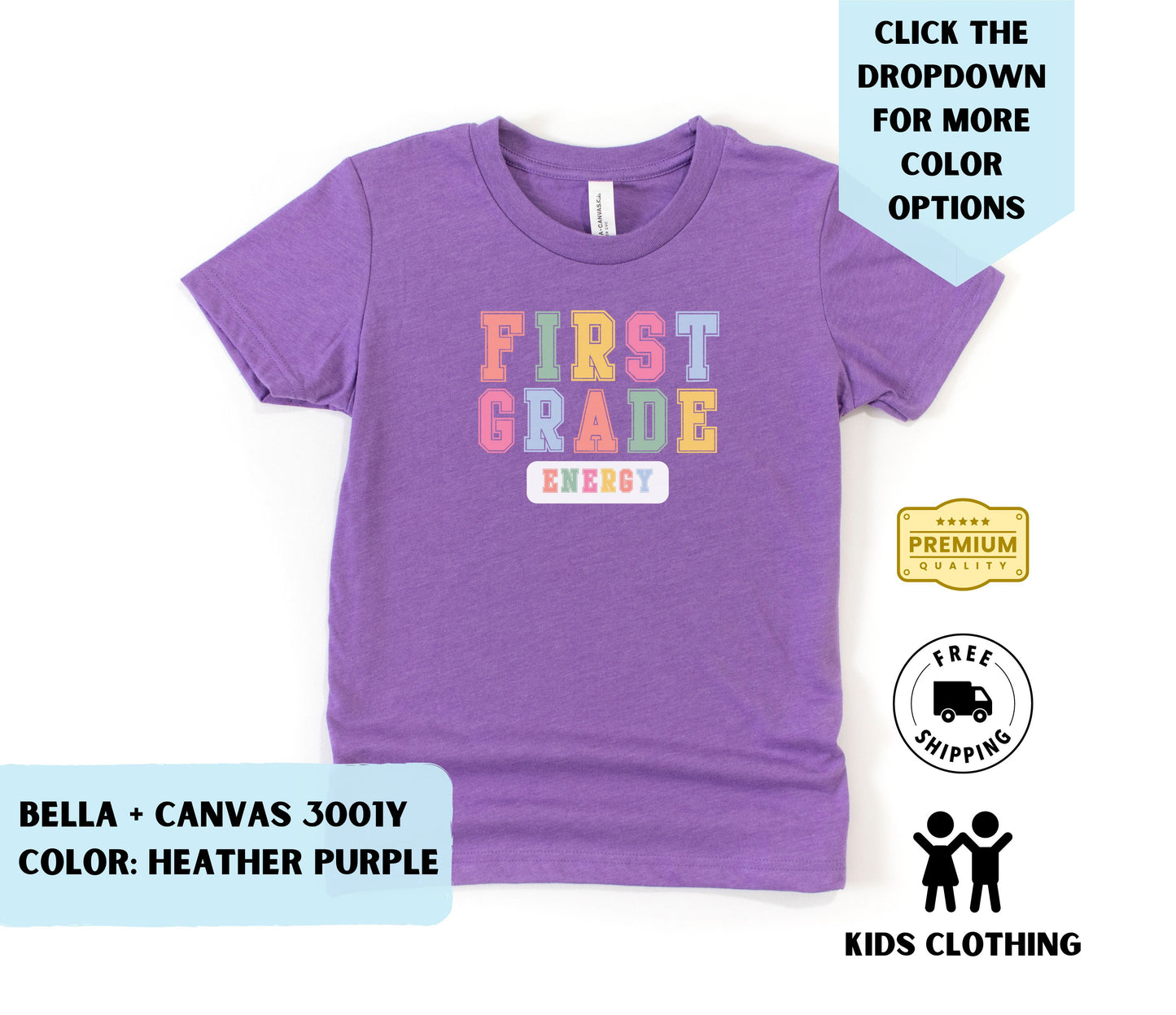 Youth First Grade Energy T-Shirt