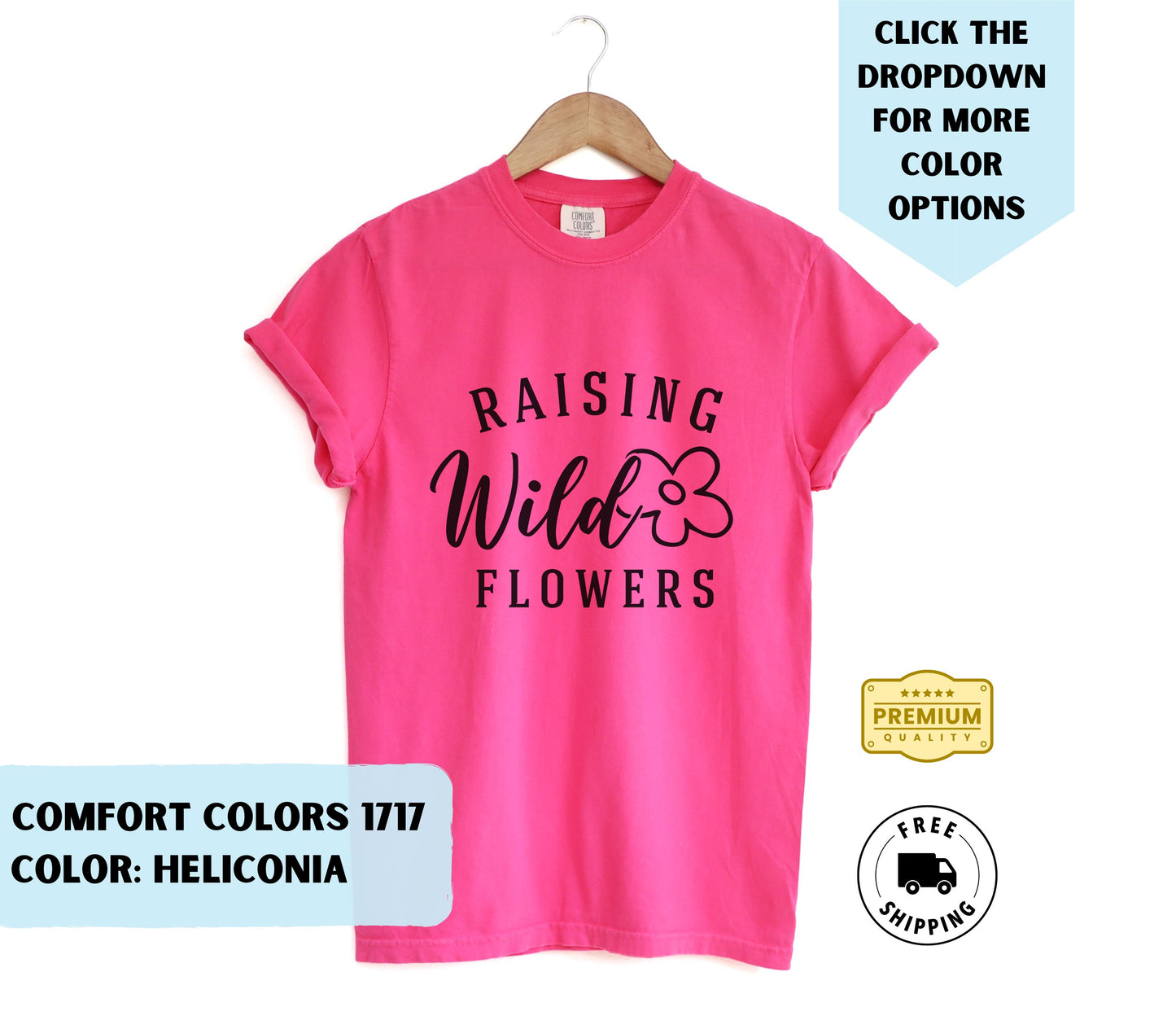 Raising Wild Flowers T-Shirt