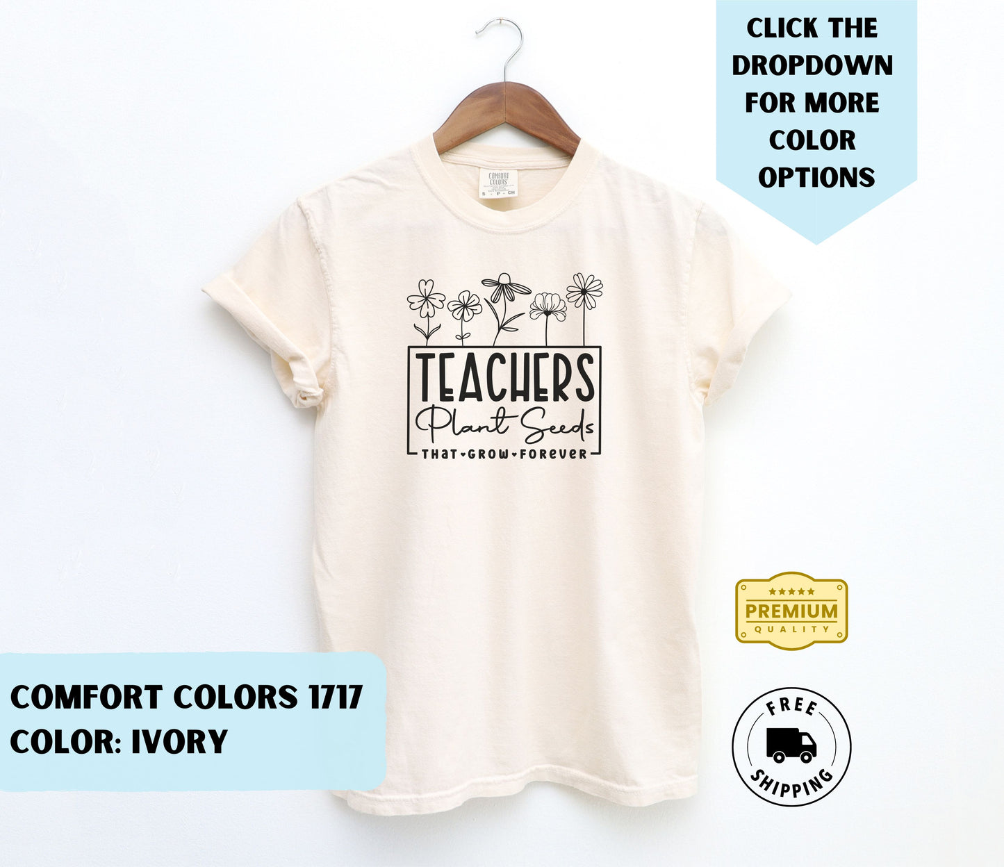 Teachers Plant Seeds T-Shirt