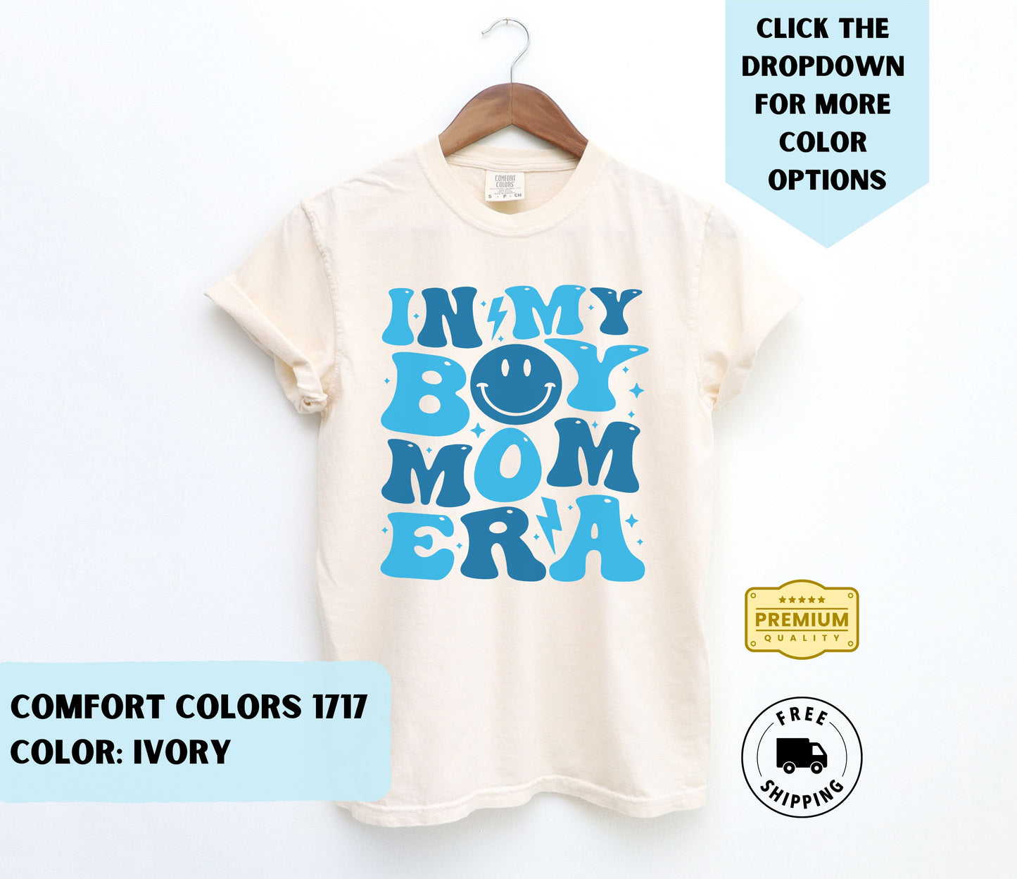 In My Boy Mom Era T-Shirt