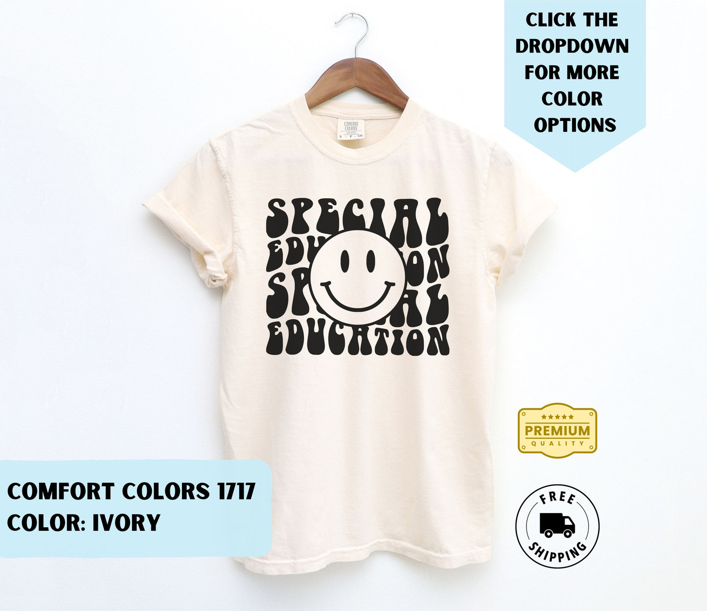 Special Education Smiley T-Shirt