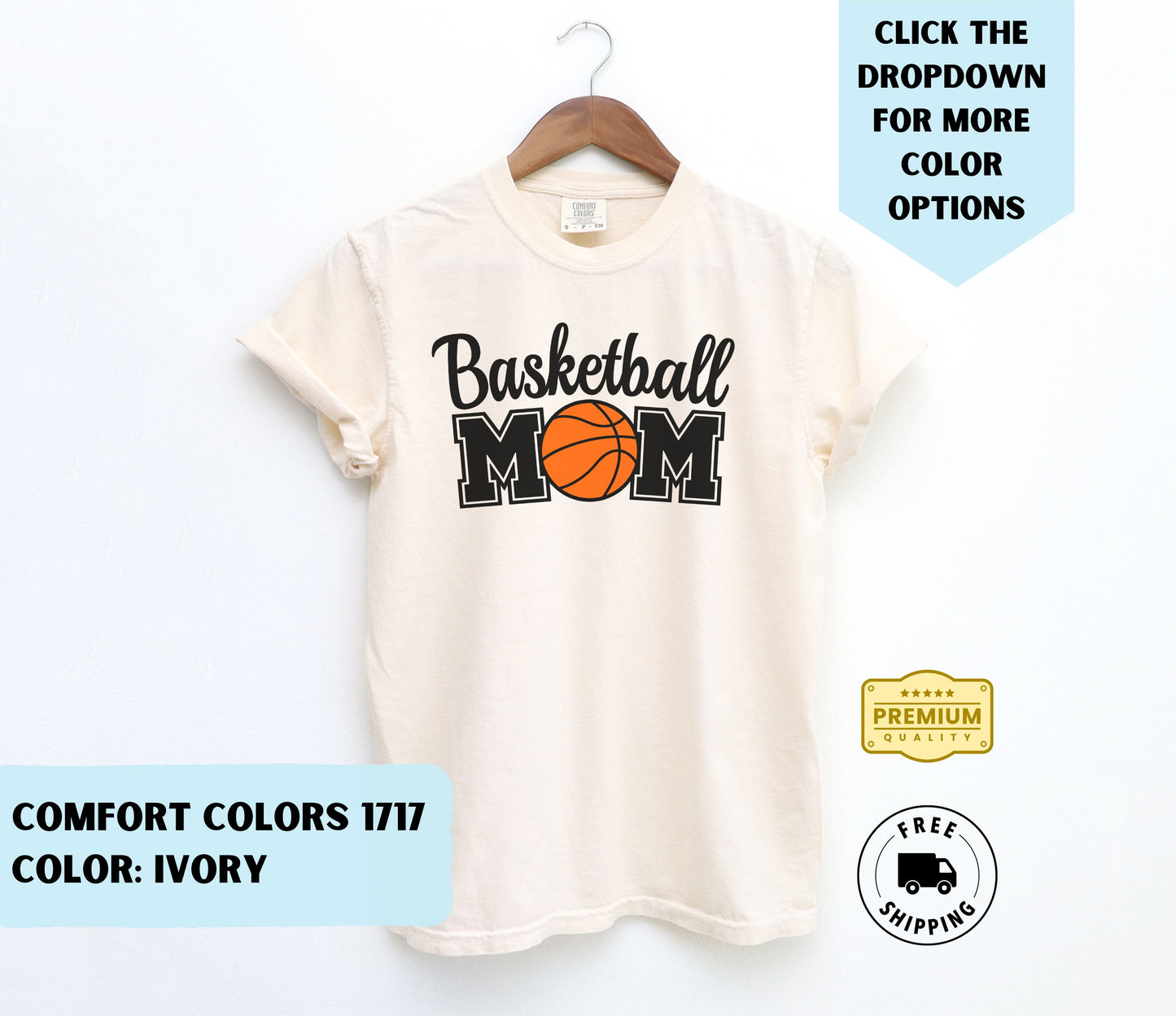 Basketball Mom T-Shirt