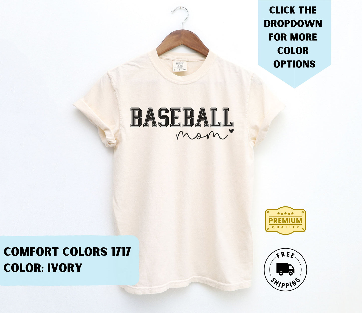 Baseball Mom T-Shirt