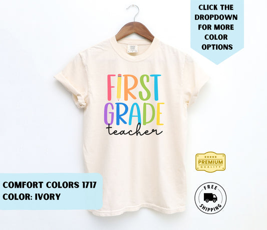 First Grade Teacher T-Shirt