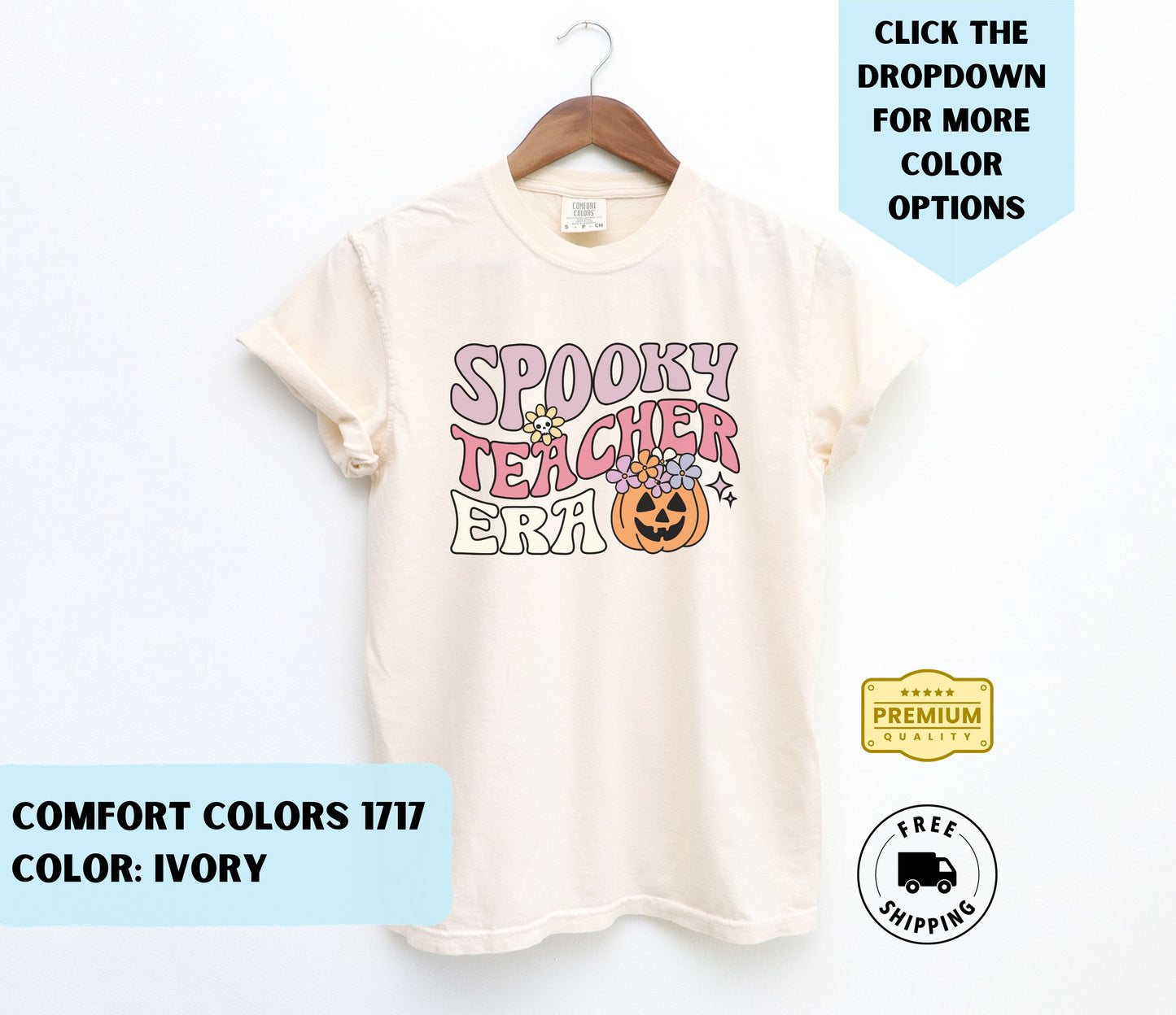 Spooky Teacher Era T-Shirt