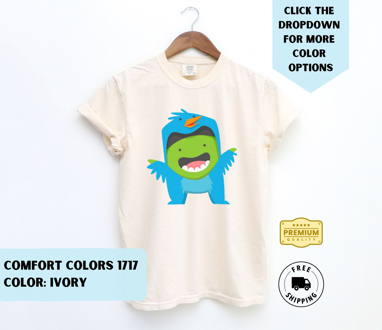 MOJO Monster Blue Bird T-Shirt