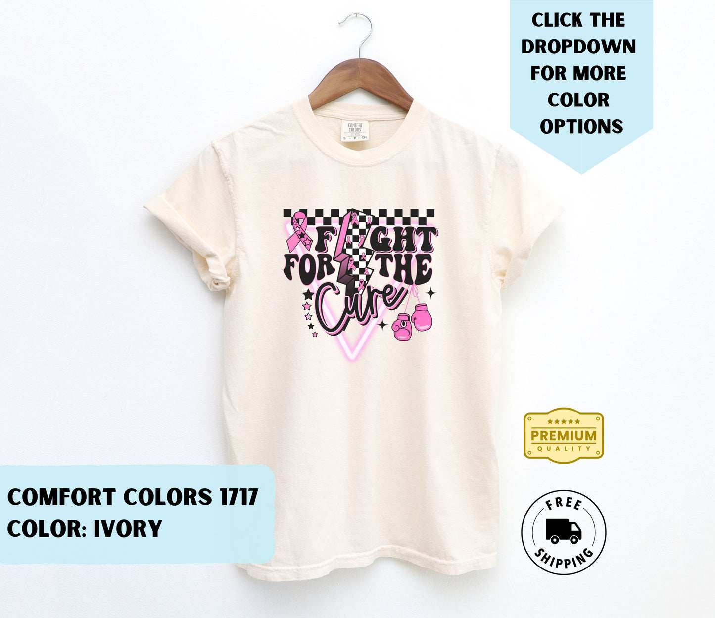 Fight for the Cure Breast Cancer Awareness Fundraiser T-Shirt